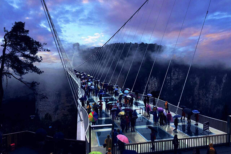 長沙出發(fā)到張家界玻璃橋、天門山、玻璃棧道、鳳凰古城3日游